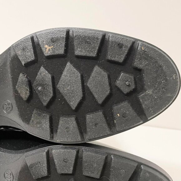 Guess Boots Womens Size 8 Black Booties Slip On Rubber Rain Boot GF Kirklin - Picture 9 of 16